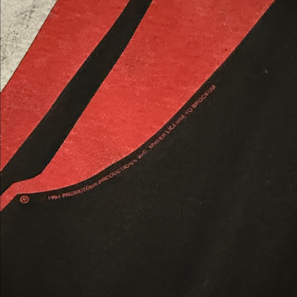 Black Rolling Stones Graphic Tee - Picture 3 of 4